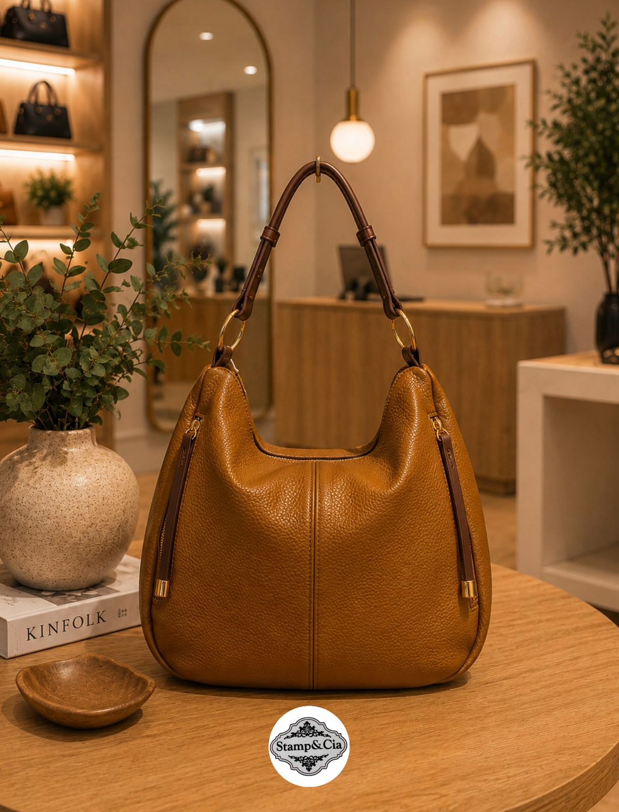 Bolsa Caramelo Estruturada