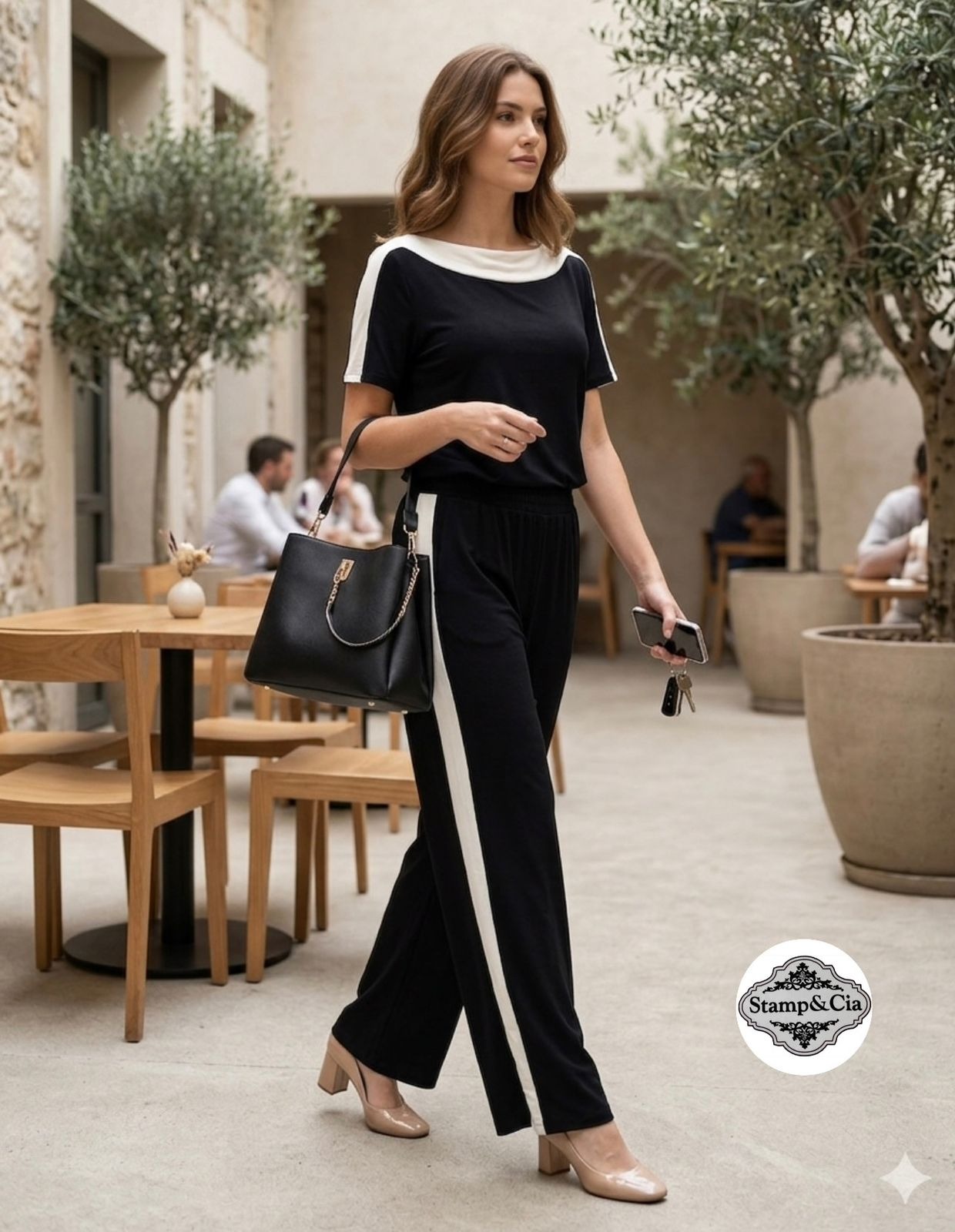 Conjunto de Malha Preto
